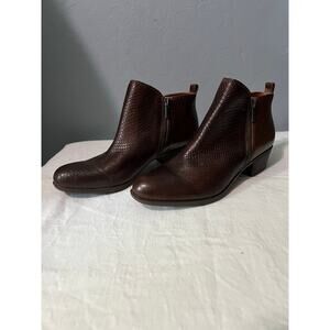 Lucky Brand Brown Ankle Boots - 10 Women's